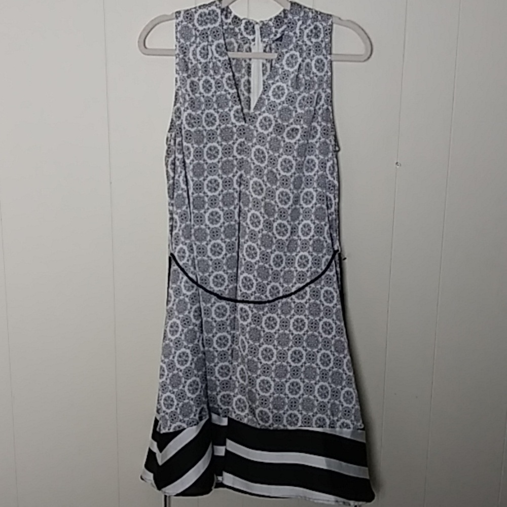 Peter Som Sleeveless Shift Dress Chackra Pattern Medium